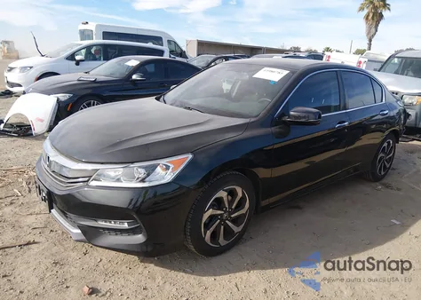2017 Honda Accord Ex z USA, uszkodzony, nr VIN 1HGCR2F77HA183939